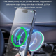 Chargeur Sans Fil Voiture Support Téléphone Magnétique Lumière Ambiance Ajustement 360 Degrés - www.yonis-shop.com