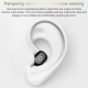 Écouteur Bluetooth Invisibles Sans Fil Avec Réduction De Bruit Et Design Ergonomique Étanche - www.yonis-shop.com