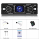 Autoradio Simple Din Écran Tactile Lecteur MP5 FM AM RDS 4 x 25 W USB 64 Go Éclairage 7 Couleurs - www.yonis-shop.com
