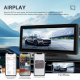 Écran CarPlay Portable Pour Voiture 8 Pouces Android Auto Navigation Bluetooth Compatible Caméra De Recul - www.yonis-shop.com