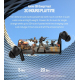 Ecouteurs Bluetooth Sans Fil Ergonomiques Avec Boîtier De Charge Et Étanchéité IPX4 - www.yonis-shop.com