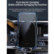 Chargeur Sans Fil Voiture Induction Intelligente 66W Support Téléphone Portable Ajustement Automatique Aluminium Alliage ABS ...