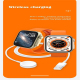 Montre Connectée Ultra Intelligente 1.81 Pouces Écran Couleur Surveillance Cardiaque Pression Artérielle Étanchéité Charge Sa...