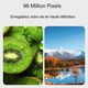 Appareil Photo Numérique 4K Haute Définition 96 Mégapixels Zoom 16X Autofocus Anti-Tremblement Compact Avec Batterie Longue D...