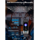 Bracelet Connecté IP67 Étanche Écran Couleur 1.08 Pouces Moniteur Cardiaque Pression Artérielle Oxymètre Sommeil Compatible A...