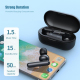 Ecouteurs Bluetooth Hifi Sans Fil Avec Micro Et Boîte De Charge Ultra Léger Compatibles iOS Et Android - www.yonis-shop.com