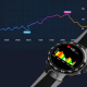 Montre Connectée Tactile 1.28 Pouces Suivi Cardiaque Et Sport Alertes Intelligentes Étanche IP68 Multilingue - www.yonis-shop...