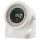 Ventilateur De Bureau À Double Flux Avec Affichage Numérique 199 Niveaux De Vitesse Fonctionnement Silencieux À 19 dB - www.y...