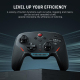 Gamepad Mécanique Complet Bluetooth Filaire Compatible Switch PC Android iOS Avec Batterie Longue Durée Et Vibration Asymétri...