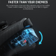 Gamepad Mécanique Complet Bluetooth Filaire Compatible Switch PC Android iOS Avec Batterie Longue Durée Et Vibration Asymétri...