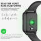 Montre Connectée Étanche IP68 Avec Moniteur De Sommeil Fréquence Cardiaque Et Pression Artérielle Écran TFT 1.3 Pouces Compat...