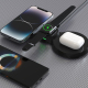 Chargeur Sans Fil Magnétique Transparent 3 en 1 Ultra Puissant Compatible Apple et Android - www.yonis-shop.com