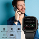 Montre Connectée Écran Ultra HD 2.06 Pouces Bluetooth Appels Blanc Étanche IPX8 Suivi Santé et Sport - www.yonis-shop.com
