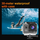 Camera Sport 4K Ultra HD Écran IPS 2.0 Pouces Étanche Jusqu'à 30m WiFi Grand Angle 120° Enregistrement Vidéo Haute Définition...