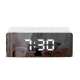 Horloge LED Moderne Avec Affichage Température Et Fonction Réveil Miroir Lumineuse - www.yonis-shop.com