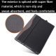 Sacoche Ordinateur Portable Cuir Noir Antichoc Ultra Confortable Avec Dissipation Thermique Efficace - www.yonis-shop.com