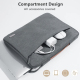 Sacoche Ordinateur Portable 14 Pouces Imperméable Avec Poignée Rétractable Et Rangement Supplémentaire Verte - www.yonis-shop...