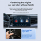 Adaptateur CarPlay Android Auto Filaire Vers Sans Fil 2 En 1 BT 5.4 WiFi 5.8 GHz Compatible Avec 98 % Des Véhicules - www.yon...