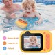 Appareil Photo Enfant Étanche 2K HD Avec Zoom 10X Écran 2.4 Pouces Pour Photos Et Vidéos Sous-Marine - www.yonis-shop.com