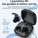 Écouteurs Bluetooth ANC Réduction Active Du Bruit Design Compact Haute Qualité Sonore Connexion Stable Polyvalence Exceptionn...