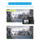 Dashcam HD 1080P Vision Nocturne Infrarouge Triple Caméra Sécurité Totale Connexion WIFI - www.yonis-shop.com