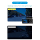 Dashcam HD 1080P Vision Nocturne Infrarouge Triple Caméra Sécurité Totale Connexion WIFI - www.yonis-shop.com