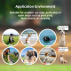 Clôture Anti-Fugue GPS Sans Fil Pour Chien Moyen Et Grand Avec Collier IPX7 Sans Câble Autonomie 24 H - www.yonis-shop.com