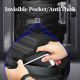 Sacoche Ordinateur Portable Antivol Imperméable Grande Capacité Avec Port USB Taille Compacte Noir - www.yonis-shop.com