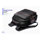 Sacoche Ordinateur Portable Antivol Imperméable Grande Capacité Avec Port USB Taille Compacte Noir - www.yonis-shop.com