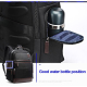Sacoche Ordinateur Portable Antivol Imperméable Grande Capacité Avec Port USB Taille Compacte Noir - www.yonis-shop.com