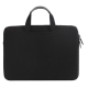 Sacoche Ordinateur Portable 15.6 Pouces Design Élégant Avec Poignée Cachée Matériau Respirant Et Poche Externe Pour Accessoir...