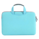 Sacoche Ordinateur Portable 15.6 Pouces Design Élégant Avec Poignée Cachée Matériau Respirant Et Poche Externe Pour Accessoir...
