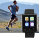 Montre Connectée Bluetooth Multifonction Élégante Rouge Avec Appel Et Musique Compatible Android - www.yonis-shop.com