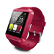 Montre Connectée Bluetooth Multifonction Élégante Rouge Avec Appel Et Musique Compatible Android - www.yonis-shop.com