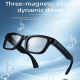 Lunettes Intelligentes IA Avec Caméra 8MP Appels Bluetooth Enregistrement IA Et Traduction Multilingue - www.yonis-shop.com