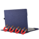 Sacoche Ordinateur Portable 15 Pouces Texture Tissu En Cuir Avec Fonction Support - www.yonis-shop.com
