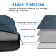 Sacoche Ordinateur Portable Imperméable Élégante Et Résistante Pour Laptops 15 à 16 Pouces Protection Multicouche Ultra Légèr...