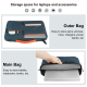 Sacoche Ordinateur Portable Imperméable Élégante Et Résistante Pour Laptops 15 à 16 Pouces Protection Multicouche Ultra Légèr...
