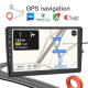 Autoradio 10.1 Pouces Écran HD Avec Carplay Android GPS WiFi Bluetooth Caméra Recul - www.yonis-shop.com