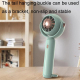 Mini Ventilateur Portable Rechargeable À Main Et De Bureau 3 Vitesses USB C Avec Mousqueton - www.yonis-shop.com