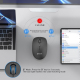 Souris Sans Fil 2.4G BT5.0 BT3.0 Trois Modes Rose DPI 1200 - www.yonis-shop.com