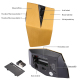 Souris Sans Fil 2.4GHz USB Récepteur Ajustable 1200 DPI Pour Ordinateur PC Portable - www.yonis-shop.com