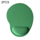 Tapis de souris ergonomique repose poignet ultra fin orange - www.yonis-shop.com