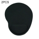 Tapis de souris ergonomique repose poignet ultra fin orange - www.yonis-shop.com