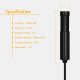 Microphone USB 2.0 Haute Qualité Pour Enregistrement Studio Portable Compatible PC et Mac - www.yonis-shop.com