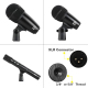 Kit De Microphone Dynamique 7 Pièces Pour Batterie Avec Micro Kick Bass Tom Snare Et Cymbales - www.yonis-shop.com