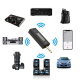 Microphone Lavalier Sans Fil Réduction de Bruit Pour Téléphone Caméra Ordinateur Portable MacBook Récepteur 3.5mm Plug and Pl...