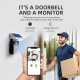 Sonnette Vidéo Intelligente WiFi 720x1280 Avec Audio Bidirectionnel Détection PIR Vision Nocturne Et Carillon Intérieur - www...