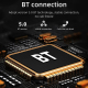Autoradio Bluetooth 6.2 Pouces Avec Interconnexion Mobile USB Fonction AUX et Sortie Subwoofer - www.yonis-shop.com