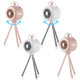 Ventilateur Portable Pour Poussette Sans Hélices Silencieux 3 Vitesses Rechargeable USB Avec Oscillation Et Support Téléphone...